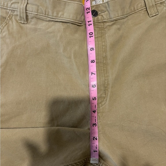 Carhartt Men’s 42x30 Duck Canvas Cargo Pants Stretch Utility Relaxed Tan Workear - Picture 10 of 10